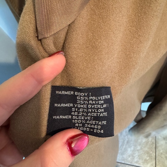 London Fog Women's Tan Trench Coat, size 10 - Picture 11 of 15